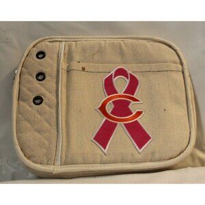 Tablet Case NFL Padded Chicago Bears Pink Ribbon Pro-FAN-ity Canvas Front Pocket